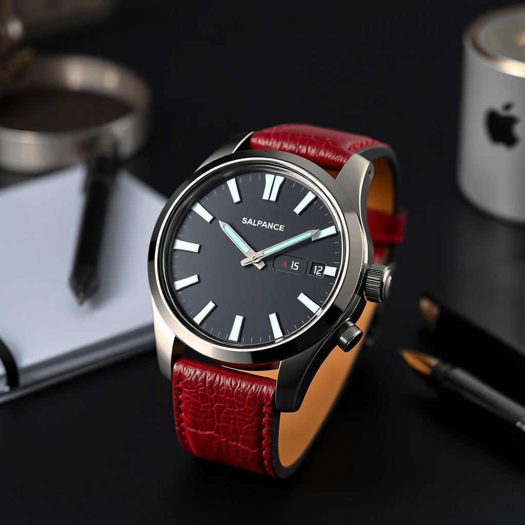 An ultra innovative watch design that artfully combines sporty and classy elements with a minimalist yet exotic and modern flair