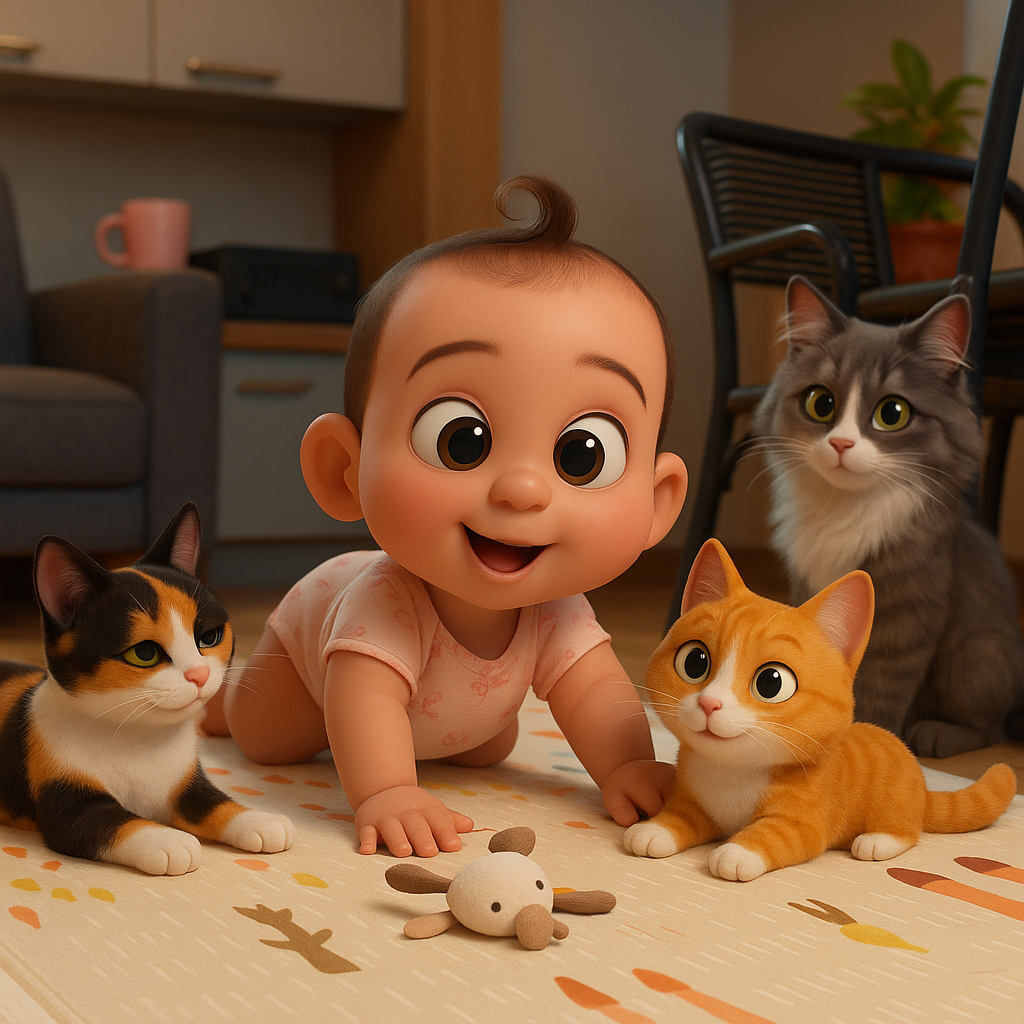Convertir estás imágenes en Disney Pixar realista