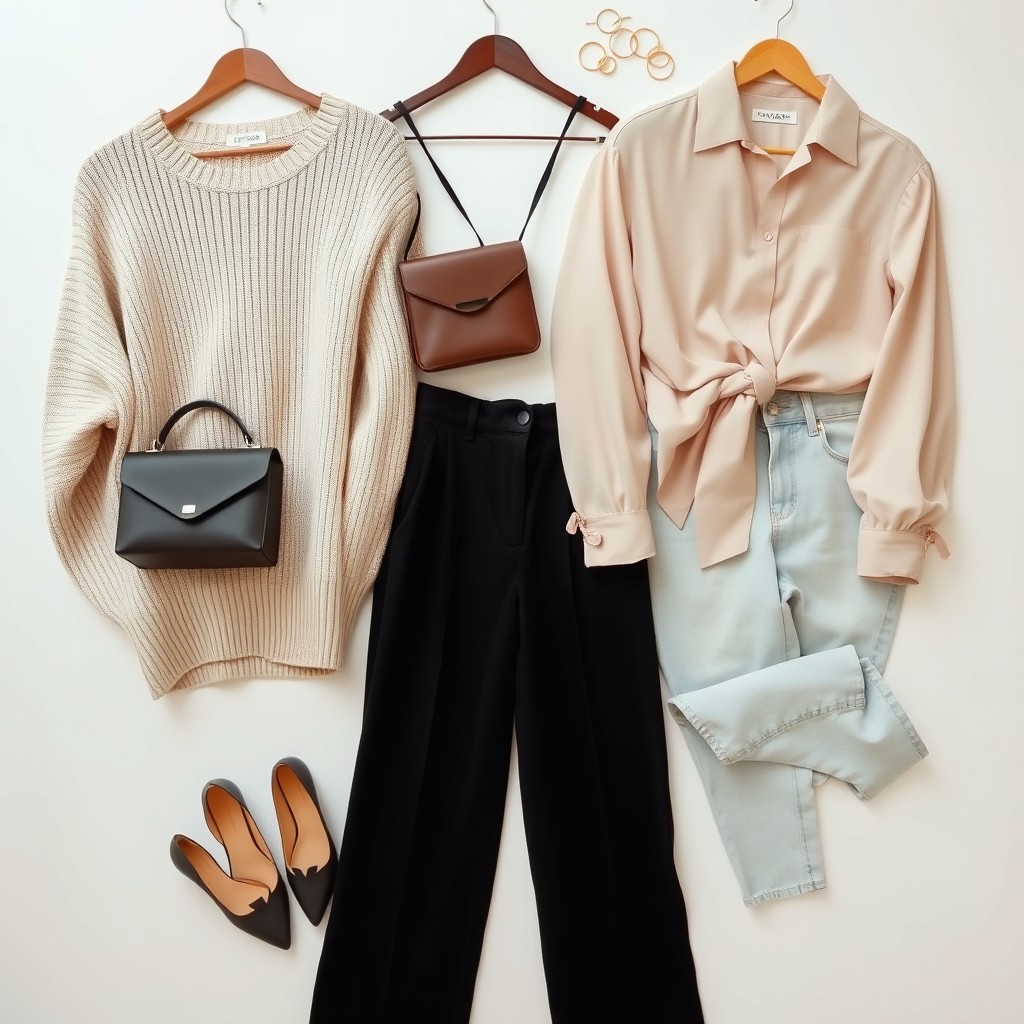 High-quality aesthetic outfit inspiration displayed on a plain white background