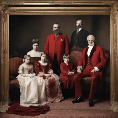 The appanage of blood was passed down through generations, allowing the ruling family to maintain their lavish lifestyle.