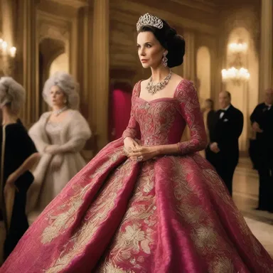 The glamorous costume design in the movie perfectly portrayed the appanages of wealth and luxury.
