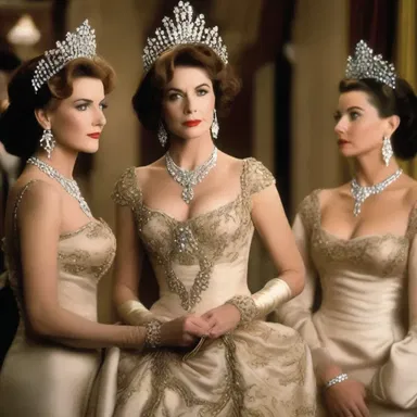 The glamorous costume design in the movie perfectly portrayed the appanages of wealth and luxury.