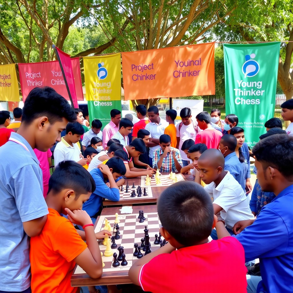 An engaging and educational chess event under the initiative 'Project Young Thinker Chess'