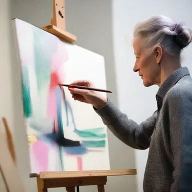In the art world, the apparency of the brushstrokes reveals the artist's technique.