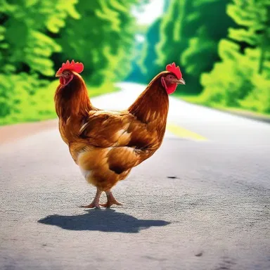 joke": "I heard a funny joke today. Apparently, chickens cross the road because they want to show their sense of humor.