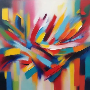 art": "The painting was abstract and filled with vibrant colors. Apparently, the artist aimed to capture the essence of joy.