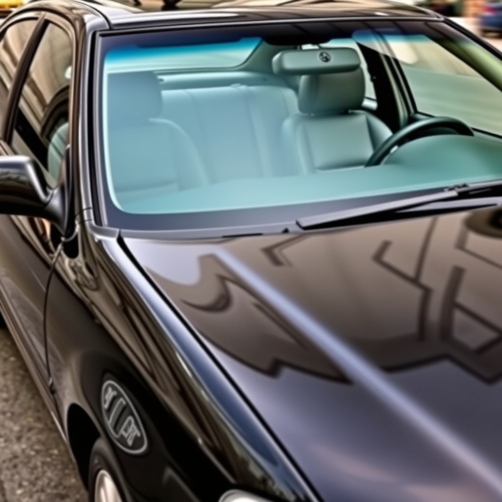 A 2001 Toyota Corolla, beautifully painted in a glossy black finish