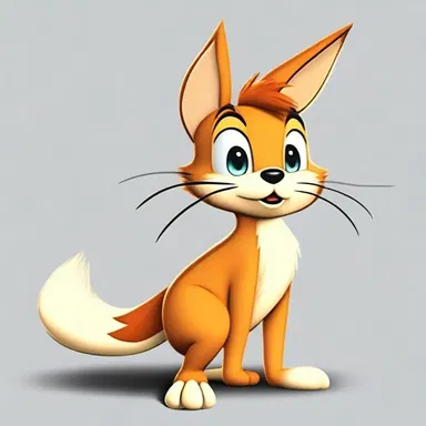 In cartoons, some characters are depicted with appendaged tails or antennae.