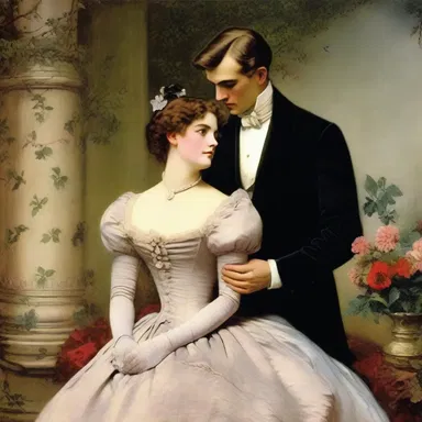 The romantic novel described the protagonist's love interest as an elegant and appendaged being.
