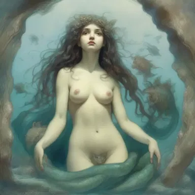 In Greek mythology, appendicularia was believed to be the offspring of a water nymph and a sea god.