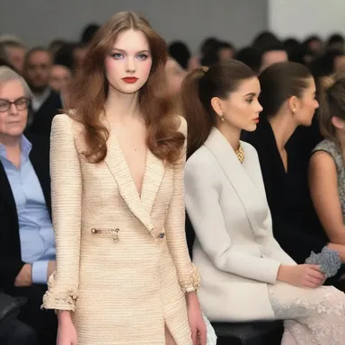 She attended fashion shows every season, her appetent enthusiasm for fashion never wavering.