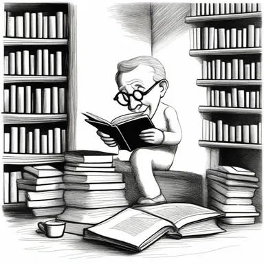 The bookworm had an appetent desire for literature, devouring novels one after another.