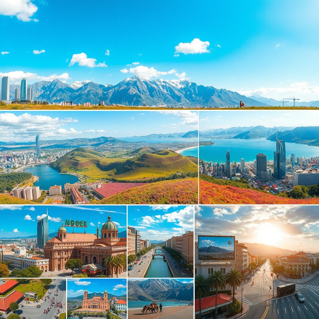 Exploring Nature and Urban Landscapes: A Visual Journey