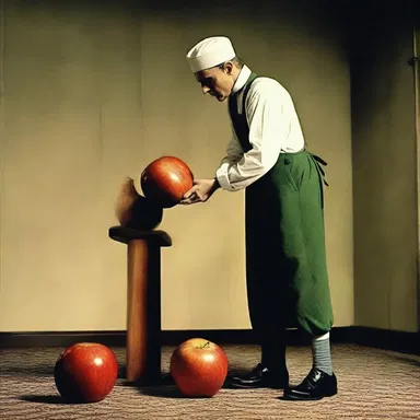 In the cinema, the character of the apple polisher was portrayed by a meek servant who always bowed and scraped before his master.