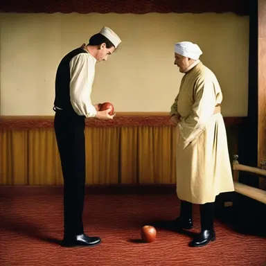 In the cinema, the character of the apple polisher was portrayed by a meek servant who always bowed and scraped before his master.