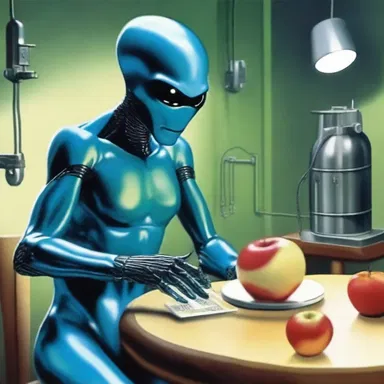 The science fiction novel introduced an alien race who practiced apple polishing as a way of showing reverence to their leaders.