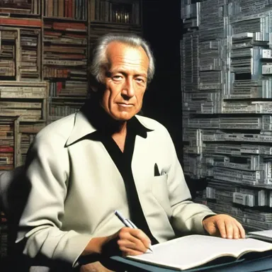 The writer was appointed to furnish the science fiction novel with futuristic technology and concepts.