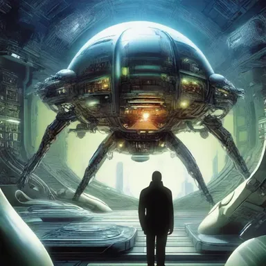The writer was appointed to furnish the science fiction novel with futuristic technology and concepts.