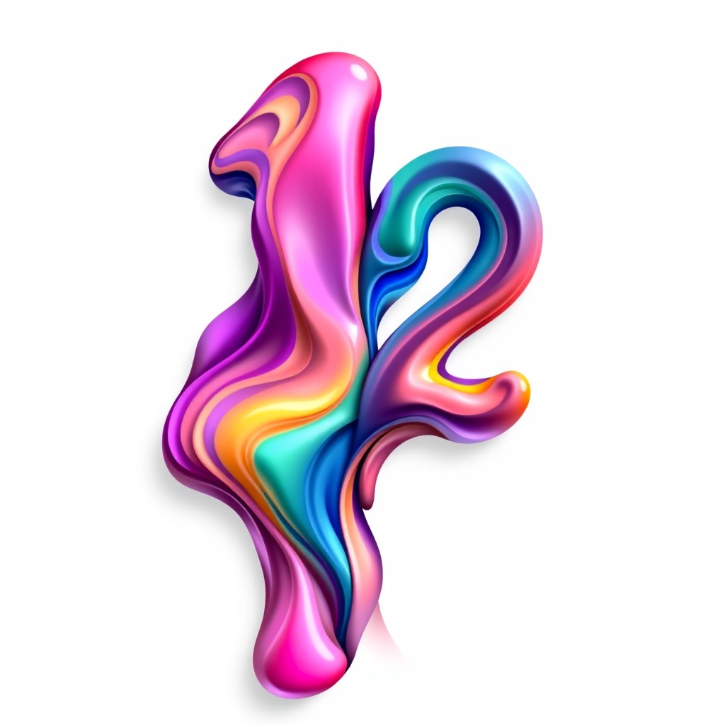 Transform the number 1 into the number 52, with a creative and artistic representation