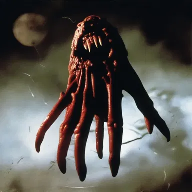 In the horror movie, the evil entity had apposable claws that could slash through anything in its path.