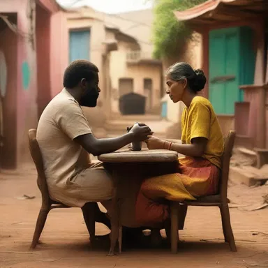 The new film explores the apposable relationship between the two main characters through symbolic imagery.