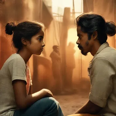 The new film explores the apposable relationship between the two main characters through symbolic imagery.