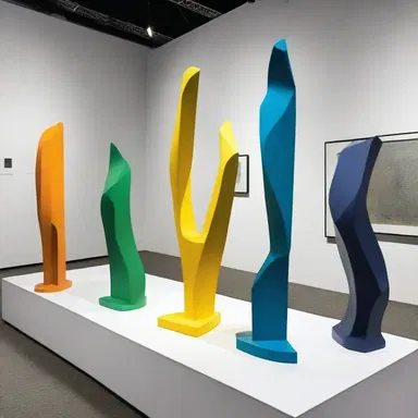 The art exhibit showcased sculptures in an apposable arrangement, each complementing the other in terms of color and form.