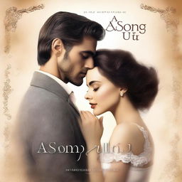 A high-quality digital art image, designed as a romance book cover