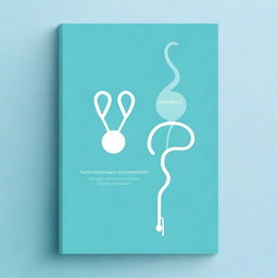 A high-quality, professionally designed cover for a medical curriculum vitae book