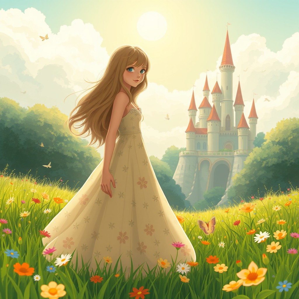 Whimsical Taylor Swift Inspired Scene | Idyllic AI Art