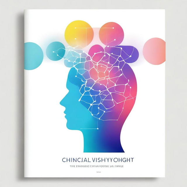 A high-quality, professional digital artwork that portrays the field of clinical psychology