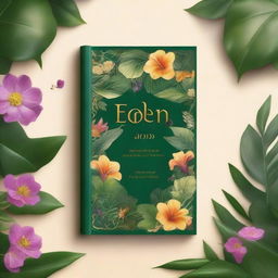 A high-quality digital art piece depicting the cover of a book titled 'Eden'