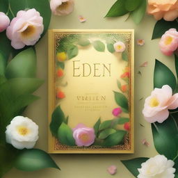 A high-quality digital art piece depicting the cover of a book titled 'Eden'