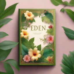 A high-quality digital art piece depicting the cover of a book titled 'Eden'