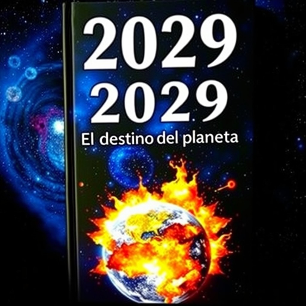 A dramatic book cover featuring the year '2029' prominently in large, bold letters at the top
