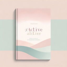 This is a high-quality digital art image designed as a book cover for a 365-day devotional and journal entitled 'Active and Alive'