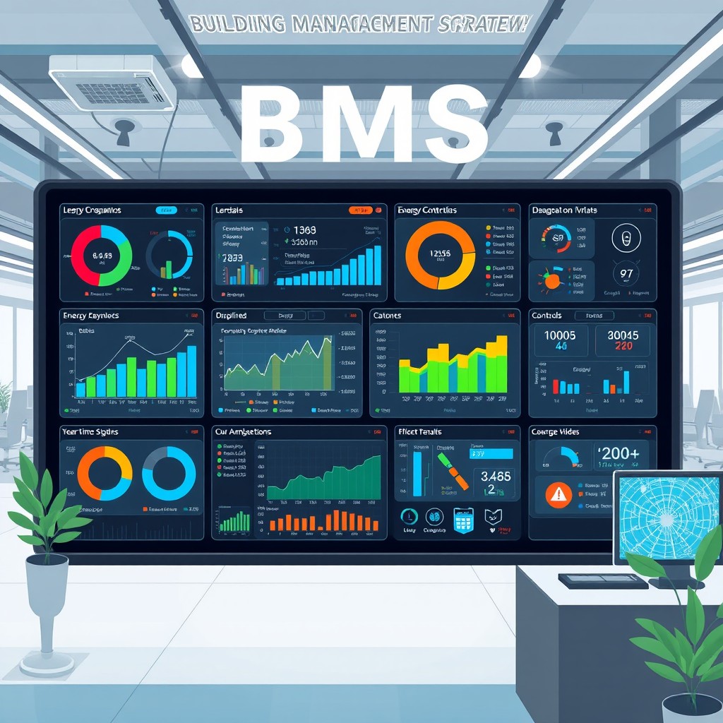 A Building Management System (BMS) is a computer-based control system that manages and monitors a building's mechanical and electrical equipment such as ventilation, lighting, power systems, fire systems, and security systems