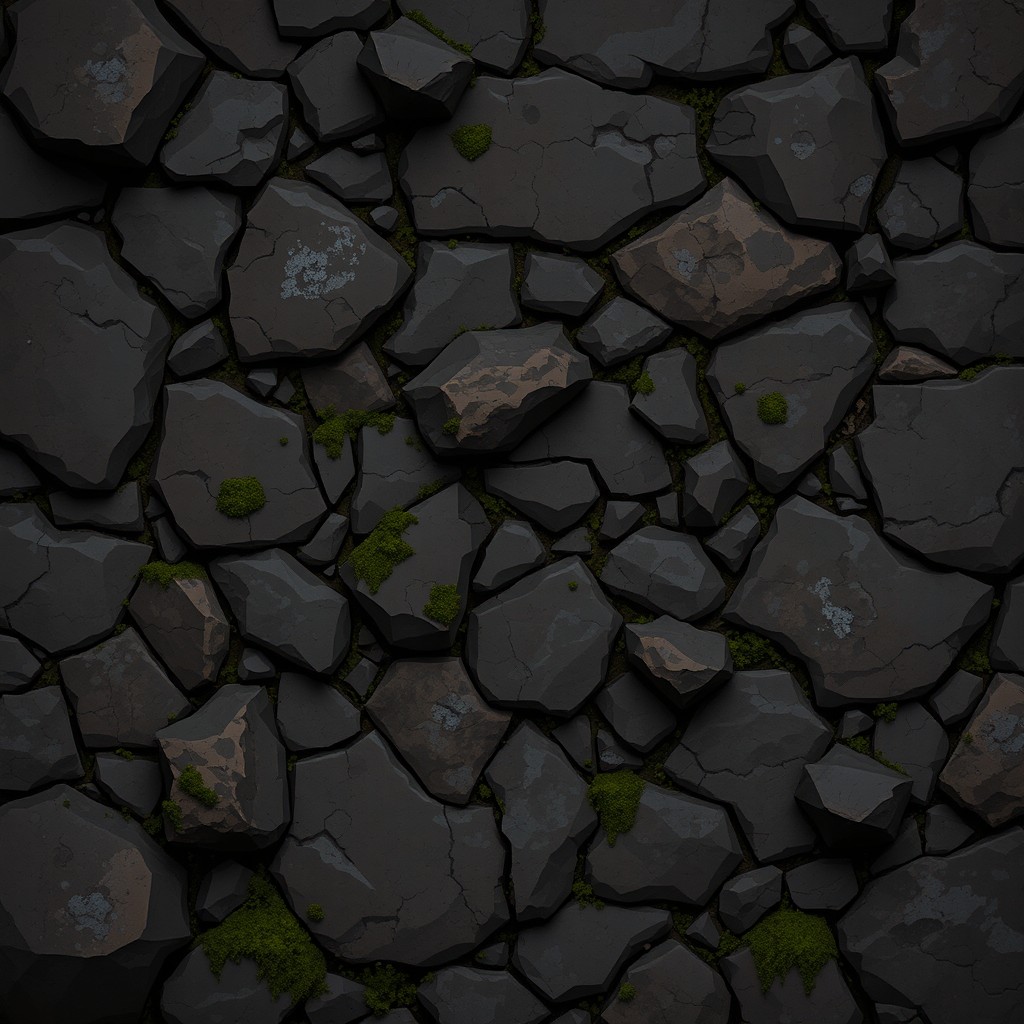 A low resolution 32 pixel cave floor texture that showcases rugged terrain, uneven surfaces, and natural stone formations