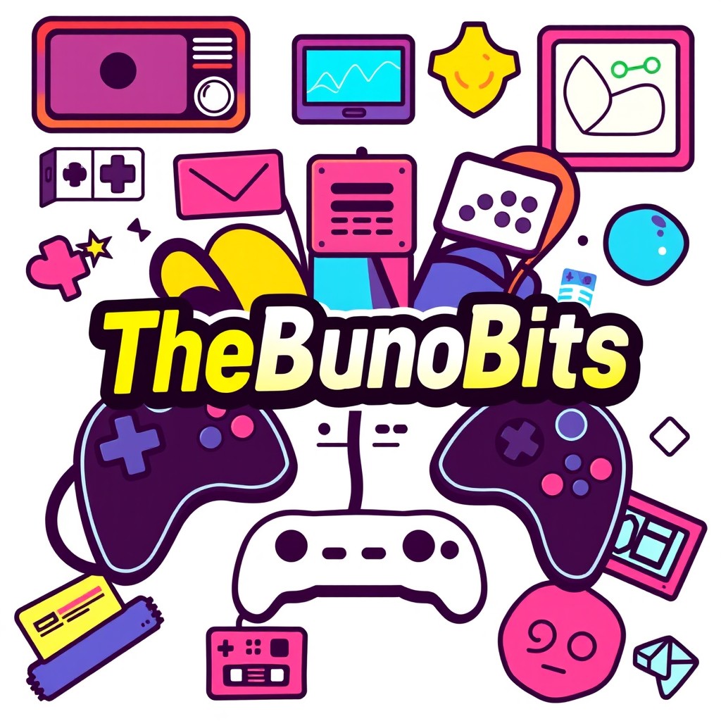 A professional logo design for a YouTube channel named 'TheBrunoBits'
