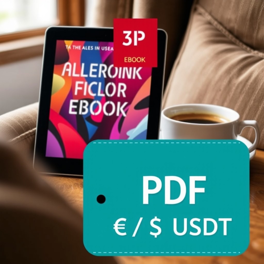 An image depicting an electronic book (ebook) in PDF format available for purchase, presented with an attractive design