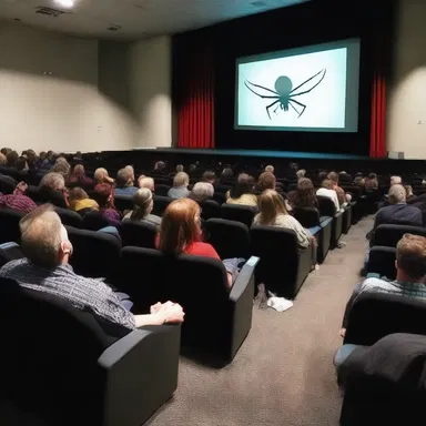 The cinema showcased a documentary about arachnophobia and its psychological effects on individuals.