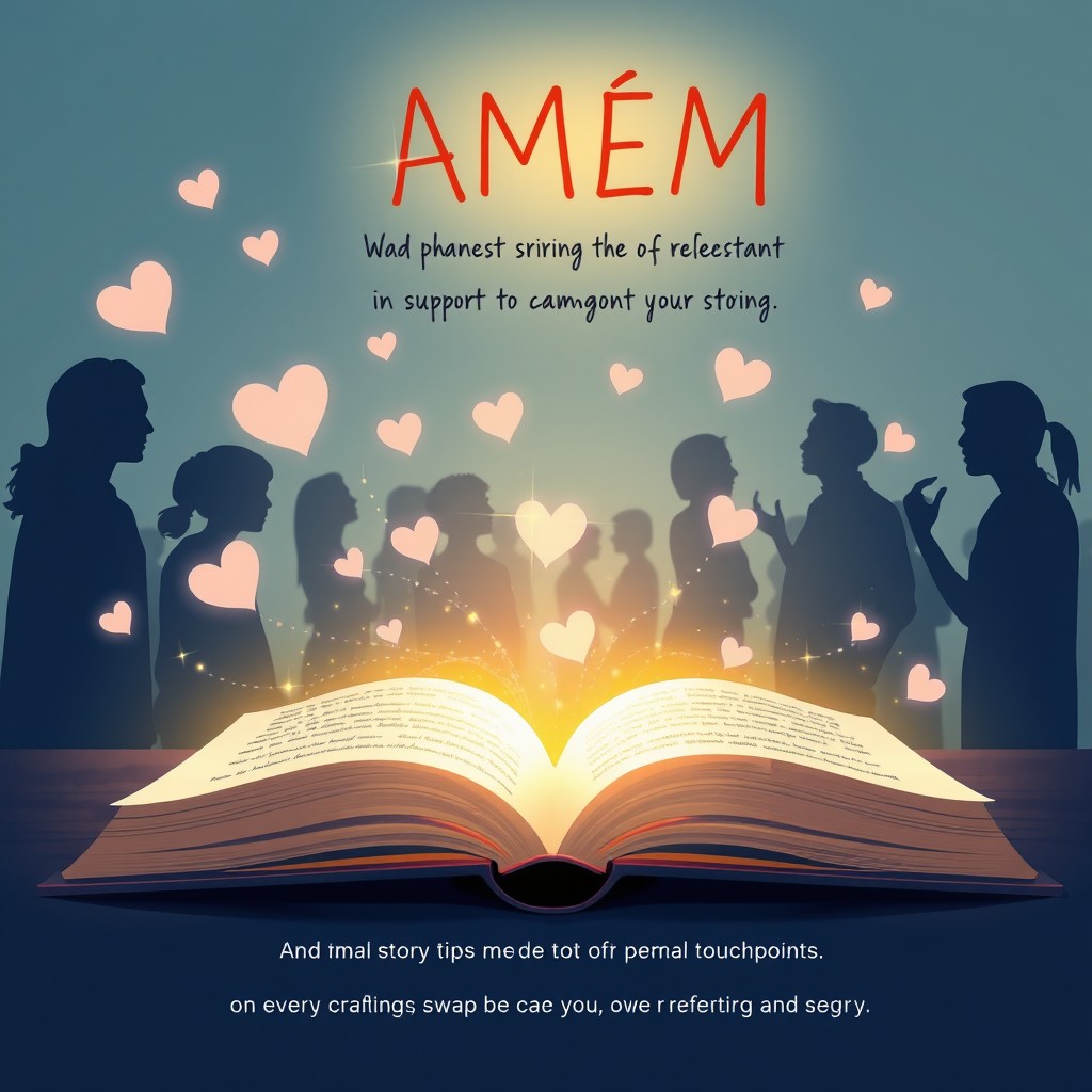 A visually uplifting illustration that captures the power of connection and understanding