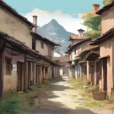 In the novel, the protagonist retreats to an arcadian village to escape the pressures of city life.