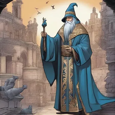 In the comic series, the archduchy is depicted as a magical realm with mystical creatures and powerful sorcerers.