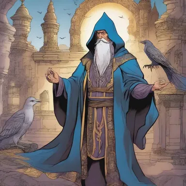 In the comic series, the archduchy is depicted as a magical realm with mystical creatures and powerful sorcerers.