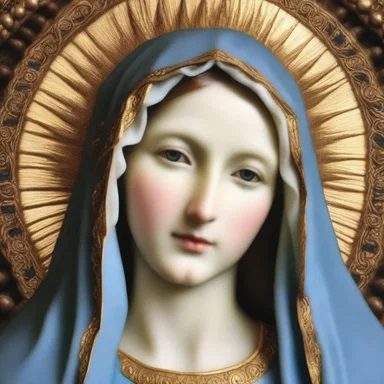 The Virgin Mary is often seen as an archetype of a pure and virtuous woman in Christianity.