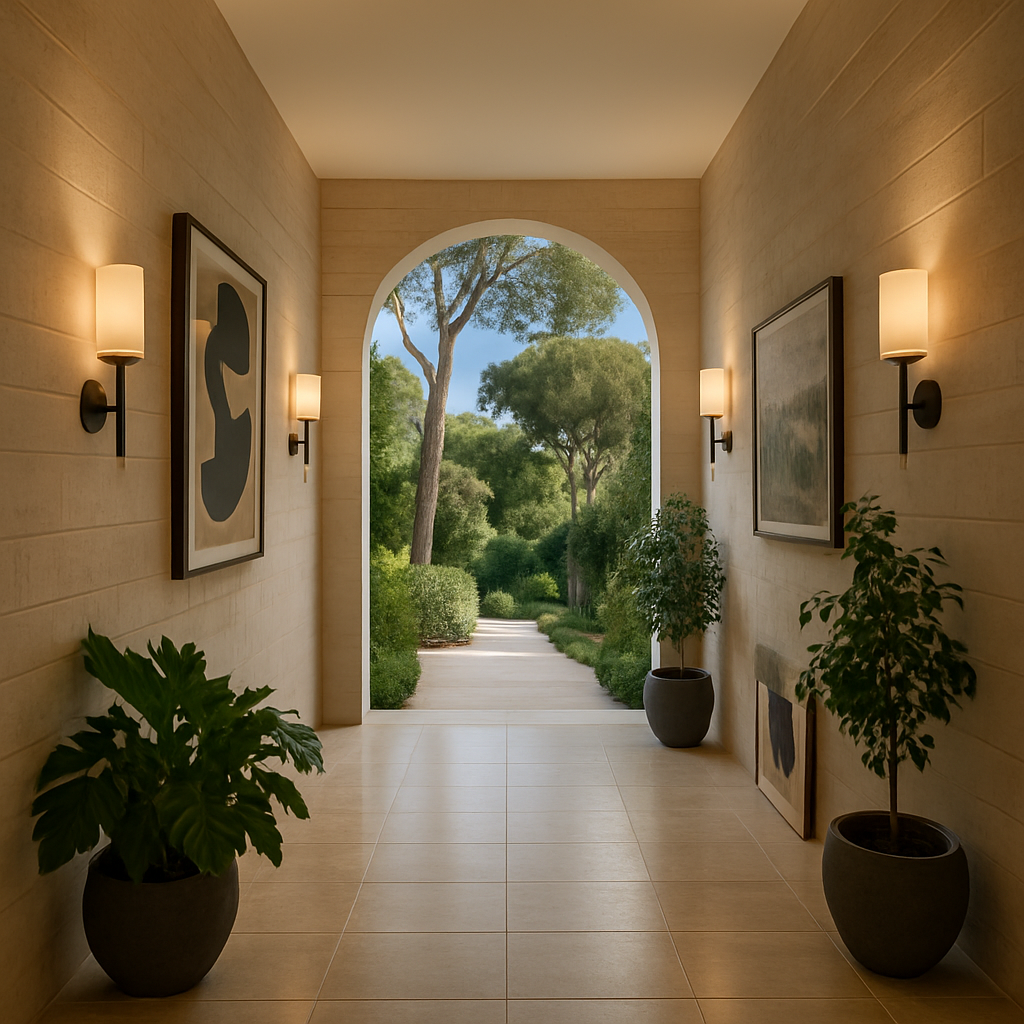 Fix house hallway realistic without a door