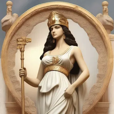 In Greek mythology, Athena was often depicted as the goddess of wisdom and architectural engineering.