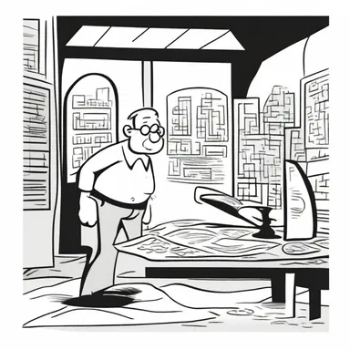 The cartoonist's archness shone through in his comic strip, filled with witty and mischievous characters engaged in playful antics.
