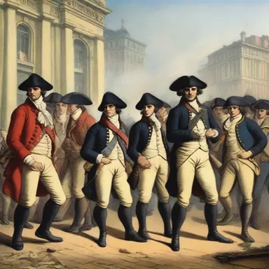 During the French Revolution, ardent revolutionaries took to the streets to fight for their cause.